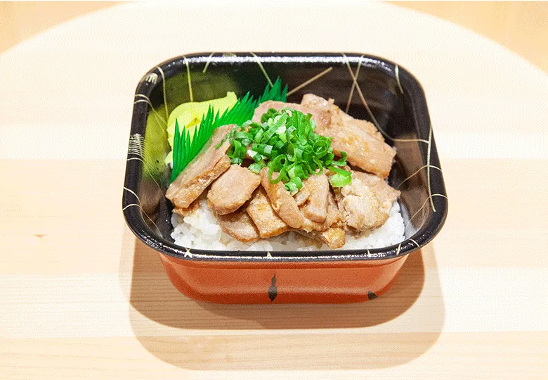 まぐろ佃煮丼